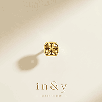 Citrine Earring Stud