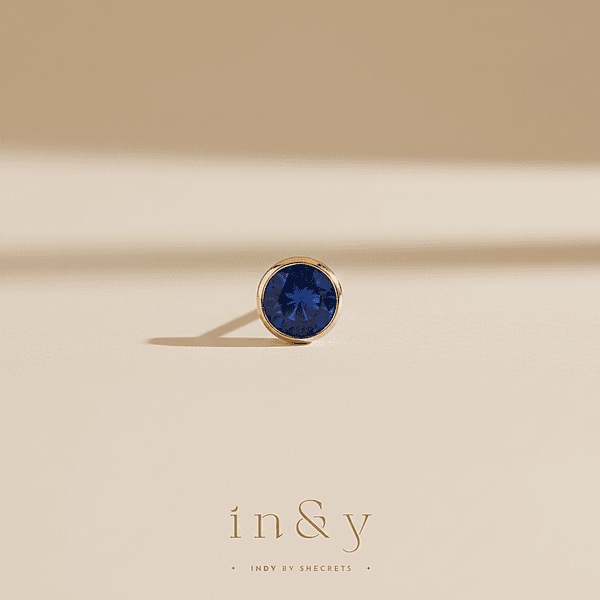 Sapphire Earring Stud