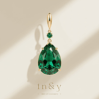 Emerald Earring Drop