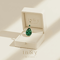 Emerald Earring Drop