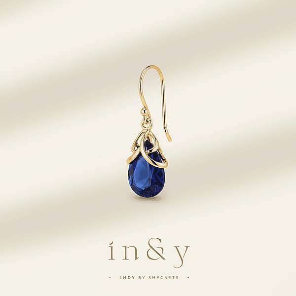 Sapphire Earring Drop