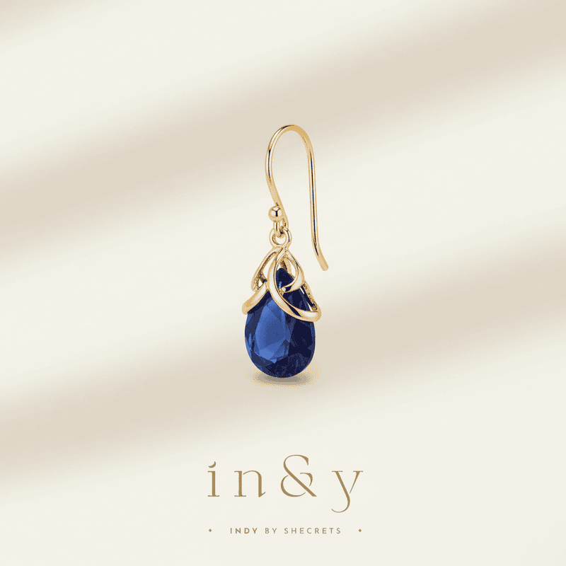 Sapphire Earring Drop