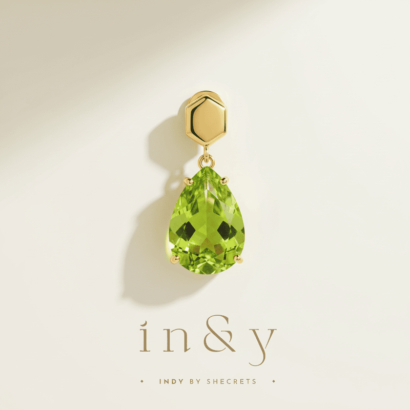 Peridot Earring Drop