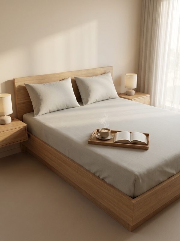 300 TC VIBRANT KING WARM SAND BEDDING SET