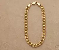 18 kt Gold Heritage Twist Gent's Bracelet