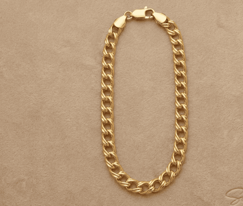 18 kt Gold Heritage Twist Gent's Bracelet