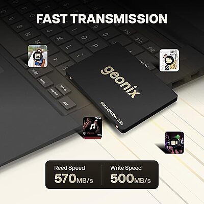 Geonix SATA SSD Gold Edition, 120GB -SUPERSONIC120 Geonix SATA SSD Gold Edition, 120GB -SUPERSONIC120