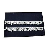 Sterling Silver Women Chain & ghungroos Anklet