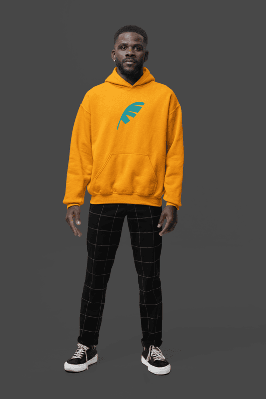 The Golden Azure Leaf Hoodie