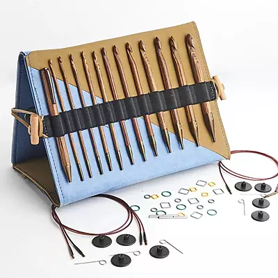 KnitPro Ginger Grande Tunisian Crochet hook Set- 150305