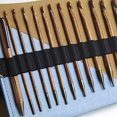 KnitPro Ginger Grande Tunisian Crochet hook Set- 150305