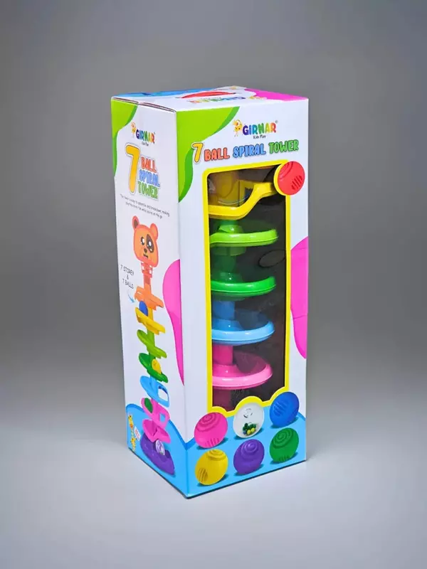 7 BALL SPIRAL TOWER
