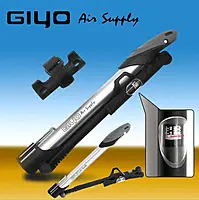 ELEMENT GIYO .AIR SUPPLY MICRO FLOOR PUMP GM-71 (Presta & Schrader)