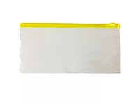 Pack of 12 DL Yellow Zip Zippy Bags