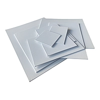 24x30cm Blank White Flat Stretched Board Art Canvas By Janrax