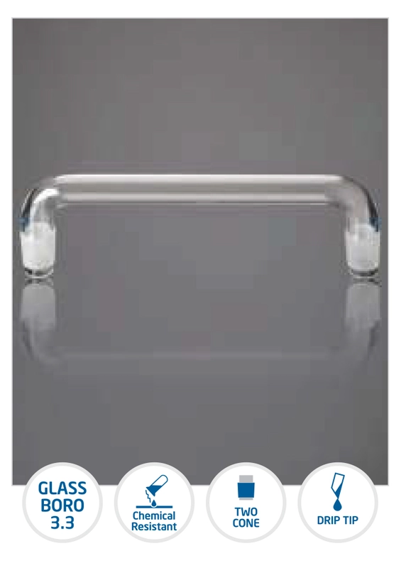 Adapter, Recovery Bend, Vertical 24/29, 19/26 GLASSCO