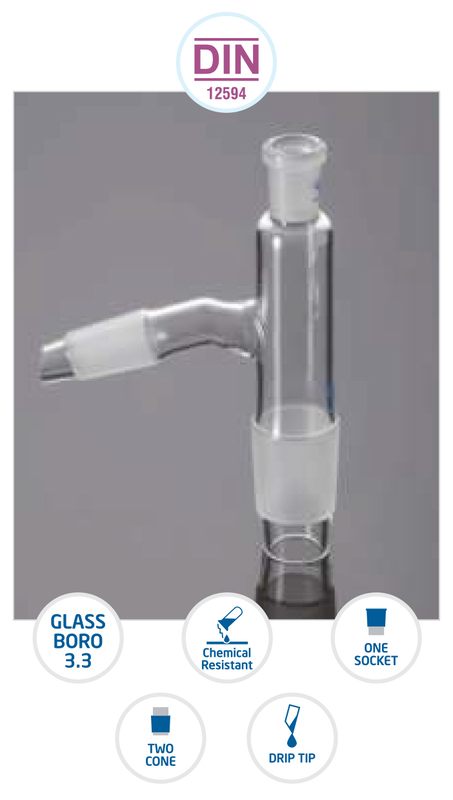 Adapter, Still Head Plain 14/23, 24/29, 24/29 GLASSCO