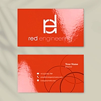 Glossy Visiting Cards
