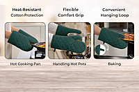 Kitchen Combo Set – Apron, Mitt, Holder & Towels