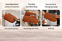 Kitchen Combo Set – Apron, Mitt, Holder & Towels