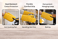 Kitchen Combo Set – Apron, Mitt, Holder & Towels