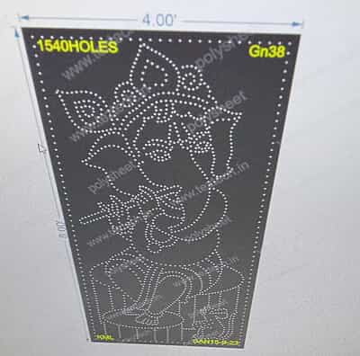 GN38 GANESHJI 8X4 FEET 1540HOLES