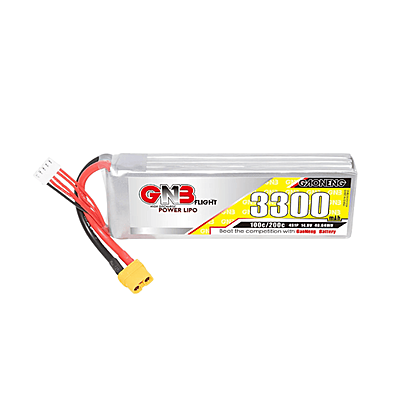 GNB 3300mAh 4S1P 14.8V 100C Lipo Battery GNB 3300mAh 4S1P 14.8V 100C Lipo Battery