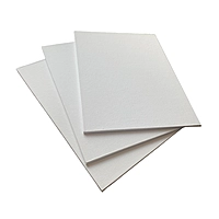 18x24cm Blank White Flat Stretched Board Art Canvas By Janrax
