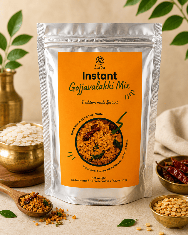 Instant Gojjavalakki Mix – Authentic South Indian Avalakki Mix for Quick Breakfast & Snacks