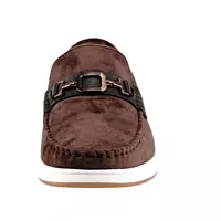 ARIES Velvet Slip-On Loafers for Men