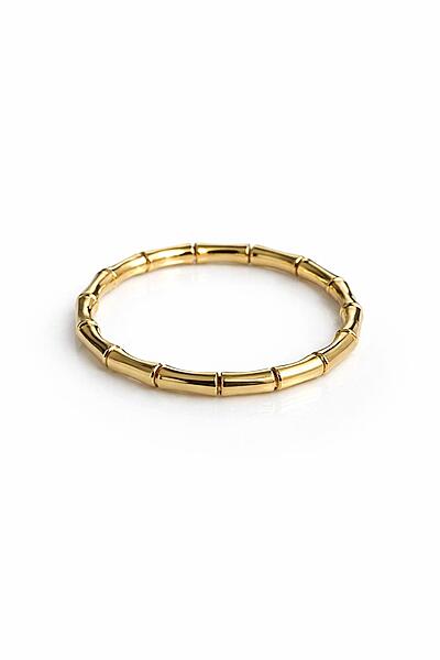 Gold bamboo simple bracelet