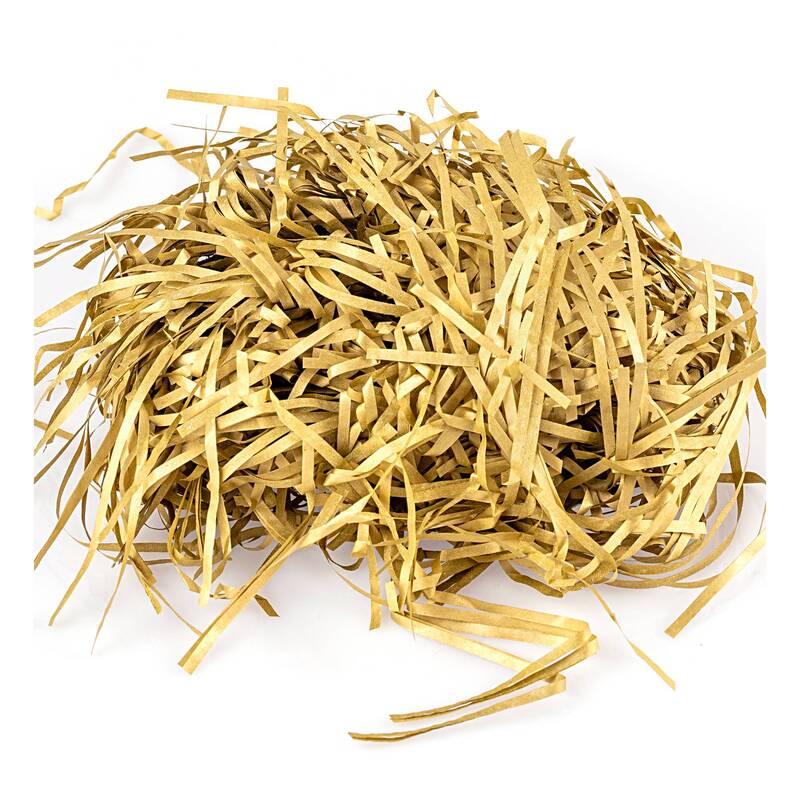 Gold Shredded Paper Filler for Gift Packaging, Hampers & Crafts | Buy Online