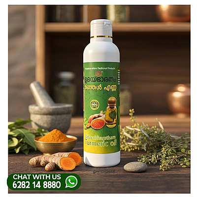 Turmeric oil  200 ml Manjal ENNA - GoldenOIL