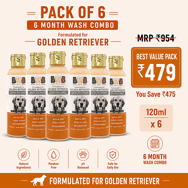 BWB GOLDEN_RETRIEVER SHAMPOO-120ML