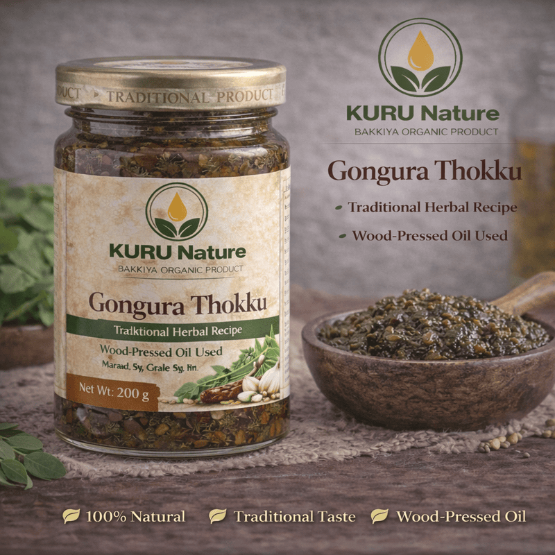 Gongura (Pulichakeerai) Thokku