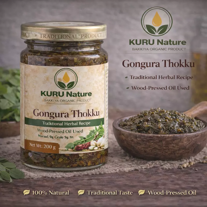 Gongura (Pulichakeerai) Thokku