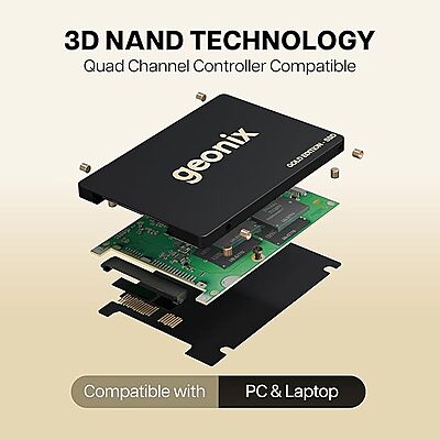 Geonix SATA SSD Gold Edition, 120GB -SUPERSONIC120 Geonix SATA SSD Gold Edition, 120GB -SUPERSONIC120