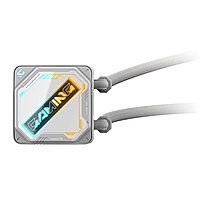 Gigabyte Gaming 240 ICE White ARGB Liquid Cooler – 240mm AIO  Dual 120mm Fans