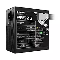 Gigabyte P650G 650W SMPS – 80 Plus Gold Non-Modular 4 PCIe Connectors 5 Years Warranty
