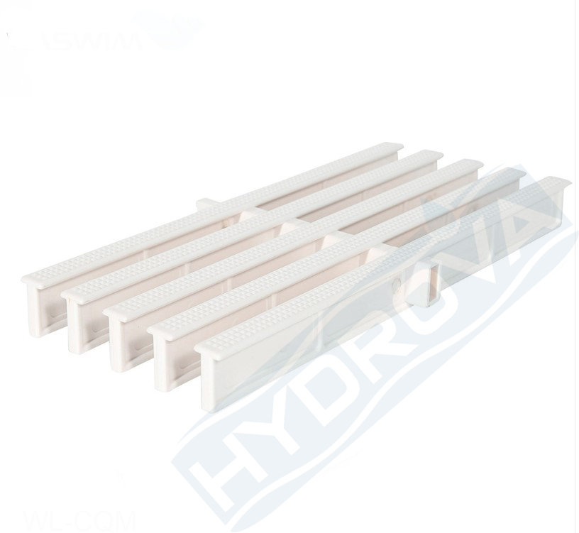 Swimming Pool Overflow Grating Single Pin 10 Inches - 1 Meter