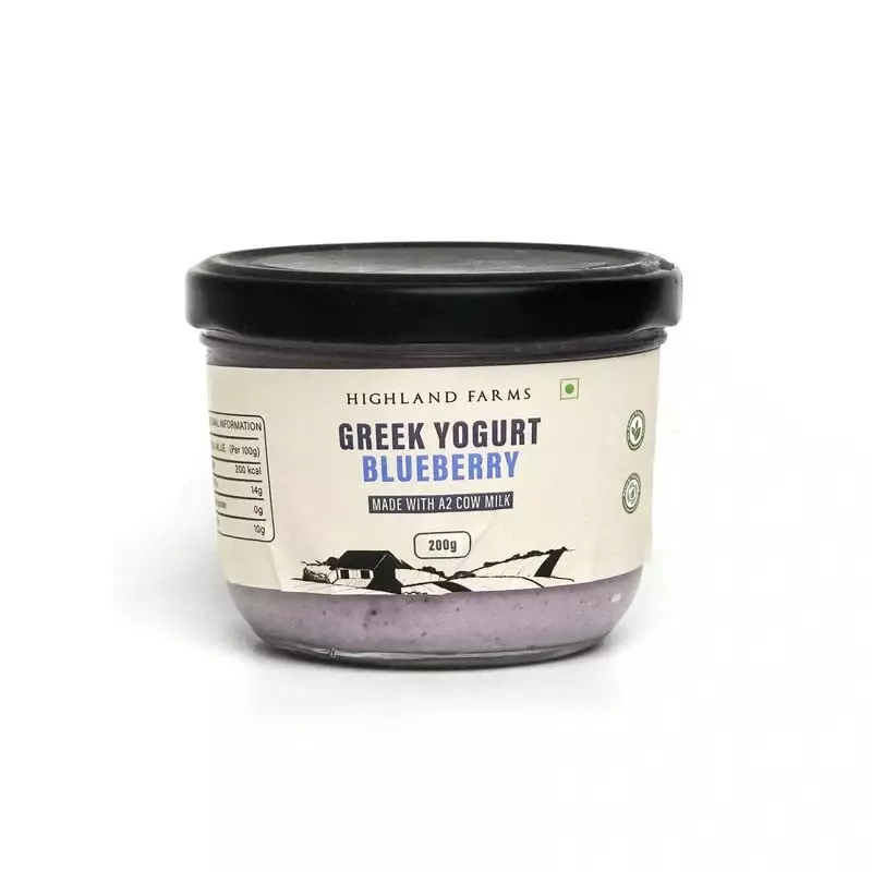 Greek Yogurt Blueberry - Highland Farms