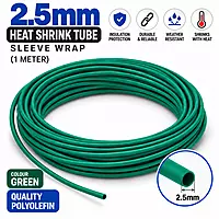 2.5mm Heat Shrink Tube Sleeve Wrap (1 meter)