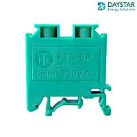TERMINAL BLOCK POLYMIDE 4MM - FTS4P GREEN