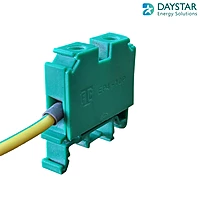 TERMINAL BLOCK POLYMIDE 4MM - FTS4P GREEN