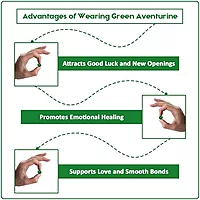 925 Sterling Silver Green (Aventurine) Stone Mala