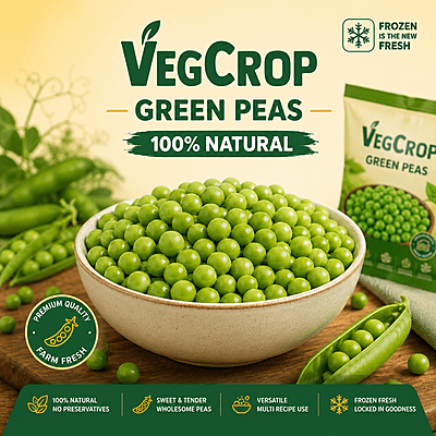 Frozen Green Peas 1Kg