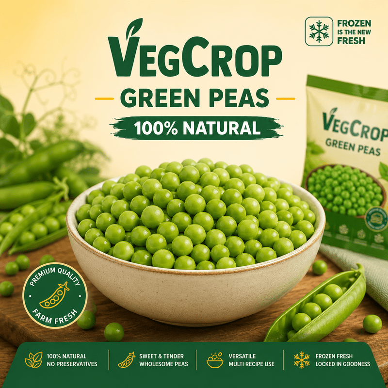 Frozen Green Peas 1Kg