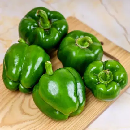 Green capsicum