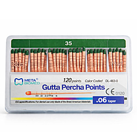 Meta Gutta Percha Points Special Taper 6% – Root Canal Points