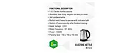 Greenchef Electric Kettle (1.5 Ltr)
